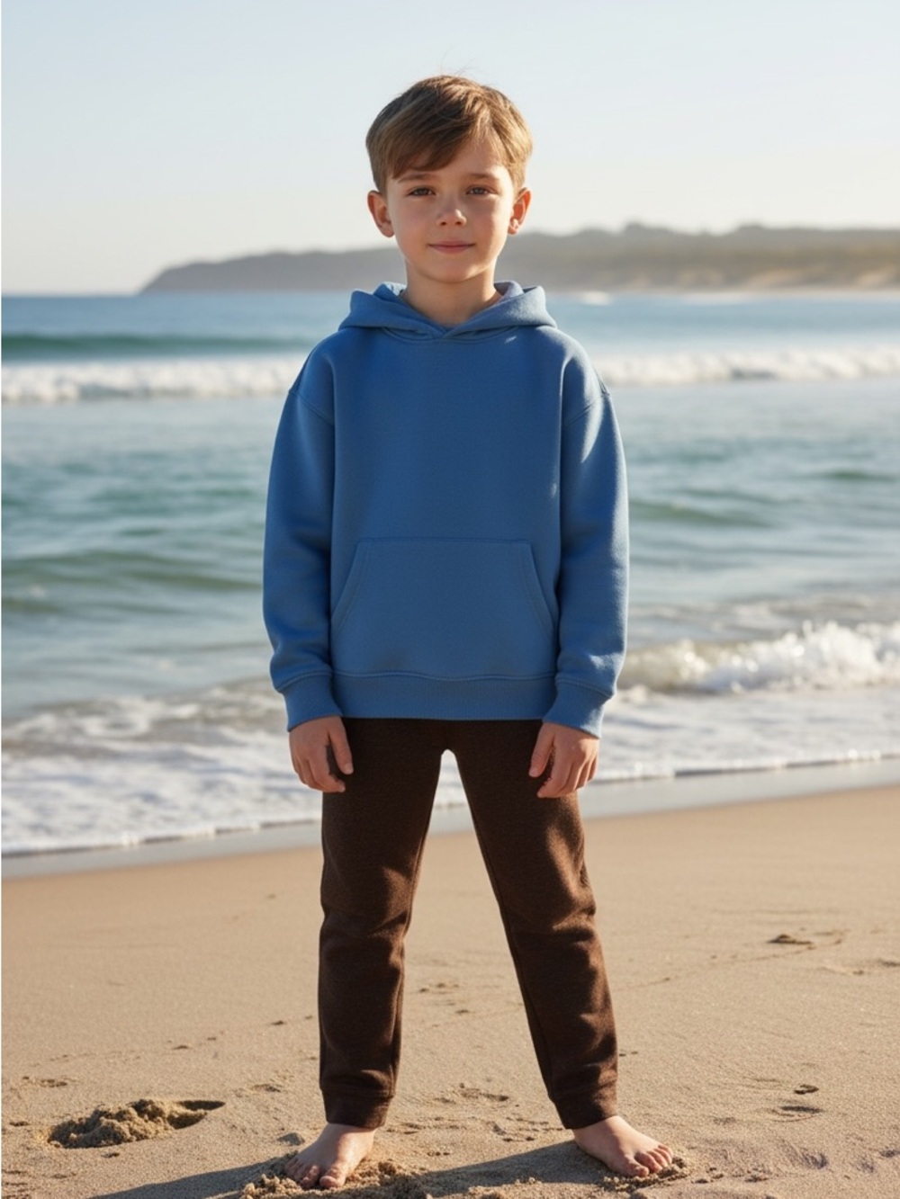 Garanimals cotton blend thin charcoal leggings Unisex 3T pull-on elastic waist - Picture 3 of 10